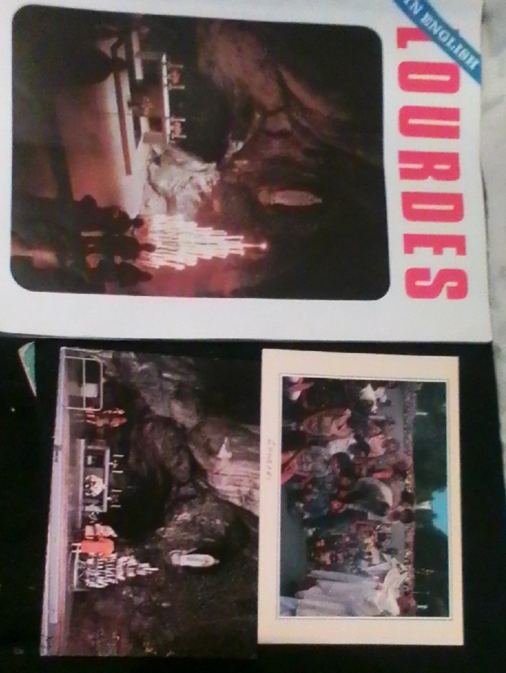 Lourdes Postcard Set & Article